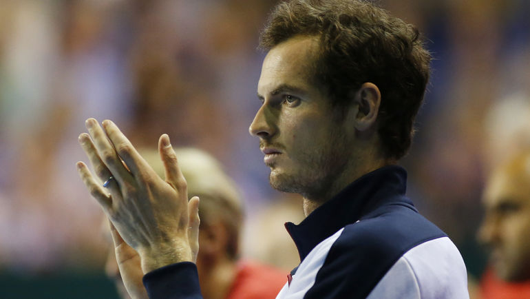 Первая ракетка мира, обладатель Кубка Дэвиса-2015 Энди МАРРЭЙ. Фото REUTERS Первая ракетка мира, обладатель Кубка Дэвиса-2015 Энди МАРРЭЙ. Фото REUTERS