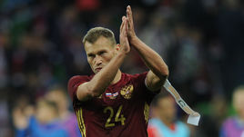 9 октября. Краснодар. Россия - Коста-Рика - 3:4. Последний на данный момент матч Василия БЕРЕЗУЦКОГО за национальную команду.