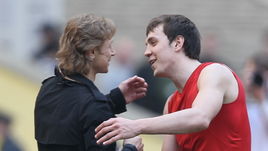 2011 год. Валерий КАРПИН и Артем ДЗЮБА.