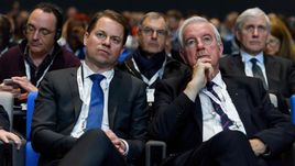 Сегодня. Лозанна. Генеральный директор ВАДА Оливье НИГГЛИ и глава ВАДА Крэйг РИДИ.