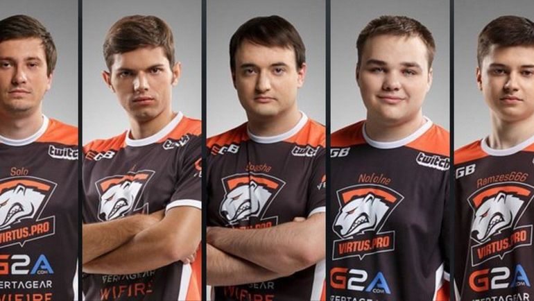 Команда Virtus.pro. Фото Wwg.com Команда Virtus.pro. Фото Wwg.com