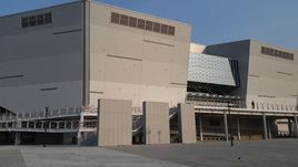 Олимпийская сборная провела тренировку на арене в Пхенчхане.