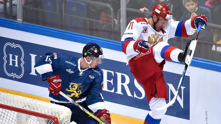 Миро ААЛТОНЕН и Илья КОВАЛЬЧУК. Фото AFP Миро ААЛТОНЕН и Илья КОВАЛЬЧУК. Фото AFP