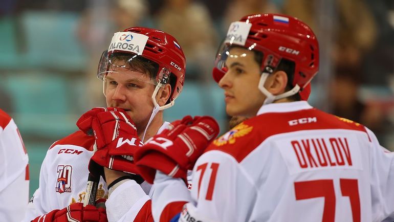 Победа вновь осталась за россиянами - 5:2. Фото ФХР Победа вновь осталась за россиянами - 5:2. Фото ФХР