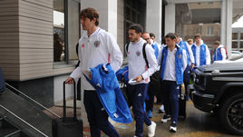 Сегодня. Краснодар. Заезд сборной России в отель. МАРИУ ФЕРНАНДЕС.