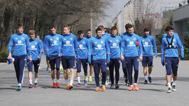 Сегодня. Краснодар. Тренировка сборной России.