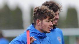 Сегодня. Краснодар. Роман НОЙШТЕДТЕР на тренировке сборной России.