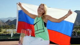 Воскресенье. Индиан-Уэллс. Елена ВЕСНИНА.