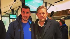 Сослан ДЖАНАЕВ (слева) и Петер ШМАЙХЕЛЬ.