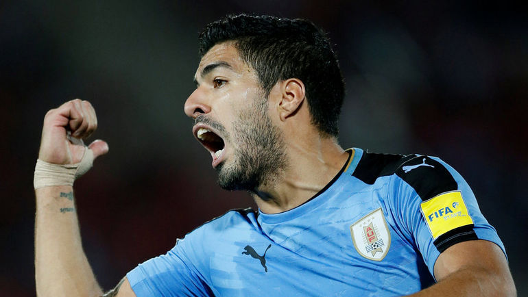 Сборной Уругвая придется обходиться в матче с Бразилией без одного из своих лидеров Луиса СУАРЕСА. Фото REUTERS Сборной Уругвая придется обходиться в матче с Бразилией без одного из своих лидеров Луиса СУАРЕСА. Фото REUTERS