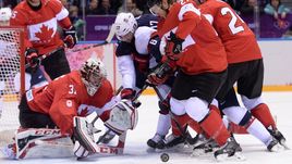 21 февраля 2014 года. Сочи. Канада - США - 1:0. Приедут ли вратарь Кэри ПРАЙС и другие суперзвезды НХЛ в Корею, несмотря на жесткие заявления руководителей лиги, до сих пор не решено.