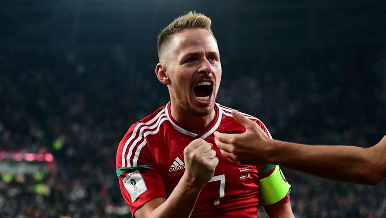 Капитан сборной Венгрии Балаш ДЖУДЖАК. Фото AFP Капитан сборной Венгрии Балаш ДЖУДЖАК. Фото AFP