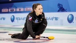 Скип сборной России Анна СИДОРОВА.