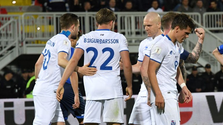 Сможет ли сборная Исландии попасть в Россию и повторить свой успех на Euro-2016. Фото AFP Сможет ли сборная Исландии попасть в Россию и повторить свой успех на Euro-2016. Фото AFP