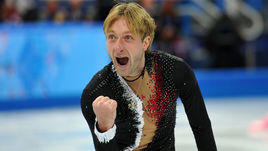 6 февраля 2014 года. Сочи. Эмоции Евгения ПЛЮЩЕНКО.