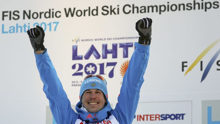 5 марта. Лахти. Сергей УСТЮГОВ на чемпионате мира-2017: два золота и три серебра. Фото REUTERS 5 марта. Лахти. Сергей УСТЮГОВ на чемпионате мира-2017: два золота и три серебра. Фото REUTERS