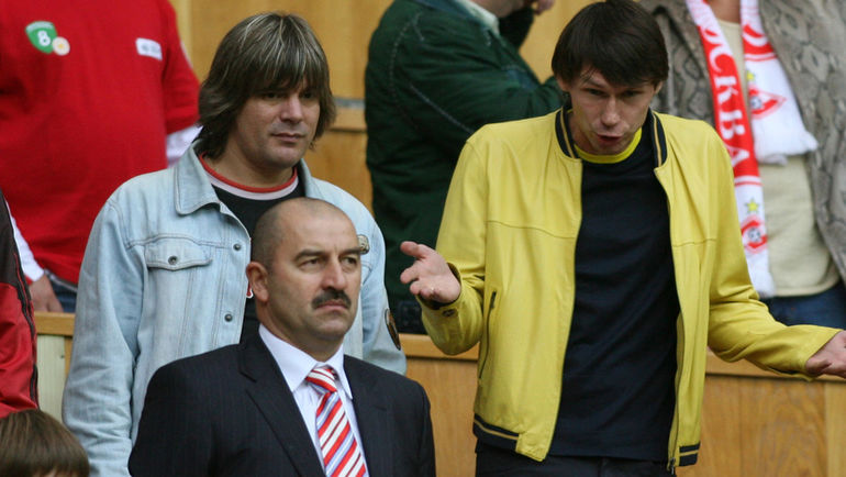 Николай ТРУБАЧ, Станислав ЧЕРЧЕСОВ и Егор ТИТОВ. Фото Александр ВИЛЬФ Николай ТРУБАЧ, Станислав ЧЕРЧЕСОВ и Егор ТИТОВ. Фото Александр ВИЛЬФ