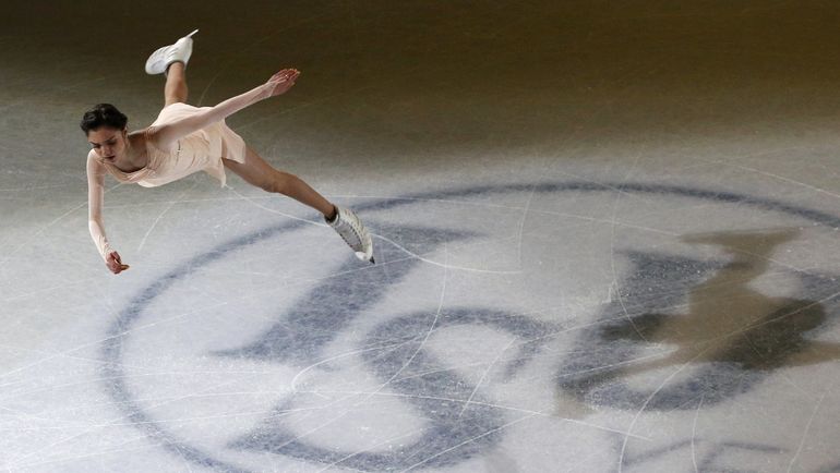 Вчера. Хельсинки. Произвольное выступление Евгении МЕДВЕДЕВОЙ. Фото REUTERS Вчера. Хельсинки. Произвольное выступление Евгении МЕДВЕДЕВОЙ. Фото REUTERS