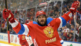 Капитан сборной России Александр ОВЕЧКИН.