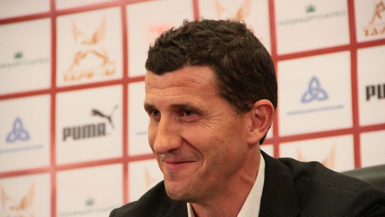 27 мая 2016 года. Казань. Первая пресс-конференция ХАВИ ГРАСИИ. Фото Александр ВОЛГИН 27 мая 2016 года. Казань. Первая пресс-конференция ХАВИ ГРАСИИ. Фото Александр ВОЛГИН