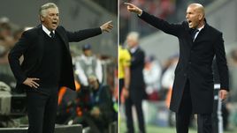 Карло АНЧЕЛОТТИ и Зинедин ЗИДАН.