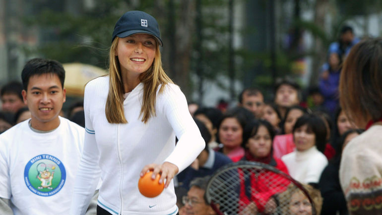 2002 год. Мария ШАРАПОВА. Фото REUTERS 2002 год. Мария ШАРАПОВА. Фото REUTERS