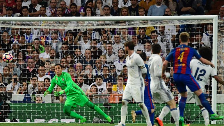 73-я минута. Голевой удар Ивана РАКИТИЧА (4). Фото AFP 73-я минута. Голевой удар Ивана РАКИТИЧА (4). Фото AFP