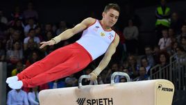 Давид БЕЛЯВСКИЙ стал лучшим в упражнениях на коне на чемпионате Европы в Клуже.