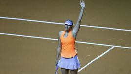 Сегодня. Штутгарт. Мария ШАРАПОВА после победы над Робертой Винчи.