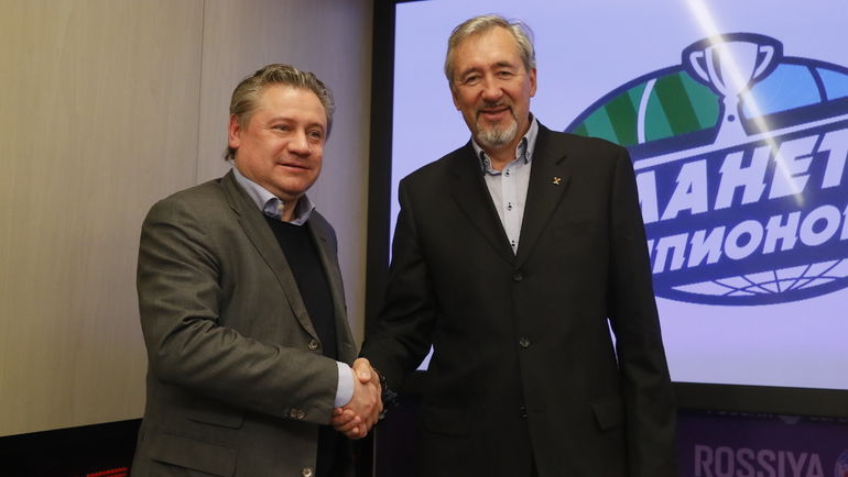 Андрей КАНЧЕЛЬСКИС и Сергей ТАРАКАНОВ. Андрей КАНЧЕЛЬСКИС и Сергей ТАРАКАНОВ.