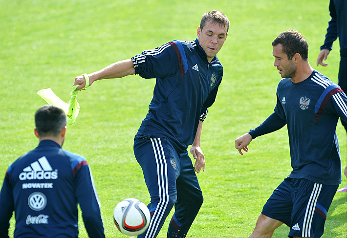 Артем ДЗЮБА и Александр КЕРЖАКОВ. Фото - Александр ФЕДОРОВ,