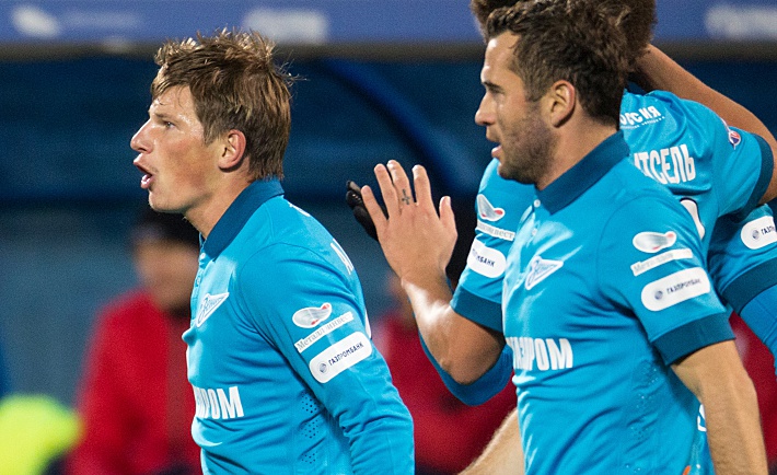 Андрей АРШАВИН и Александр КЕРЖАКОВ. Фото - Вячеслав ЕВДОКИМОВ, ФК