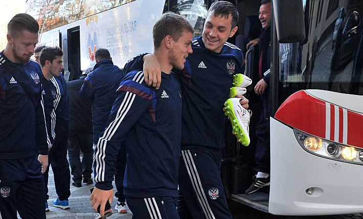 Александр КОКОРИН и Артем ДЗЮБА. Фото - Алексей ИВАНОВ,