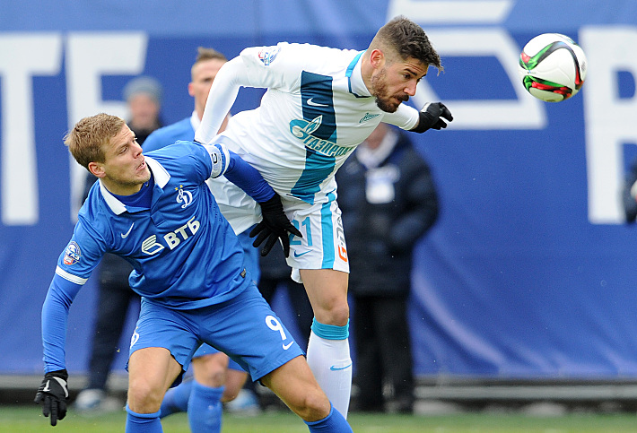 Александр КОКОРИН (слева, справа - ХАВИ ГАРСИЯ) перестал забивать. Фото - Алексей ИВАНОВ,