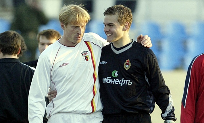 2004 год. Игорь ЯНОВСКИЙ и Игорь АКИНФЕЕВ. Фото – Александр ФЕДОРОВ,
