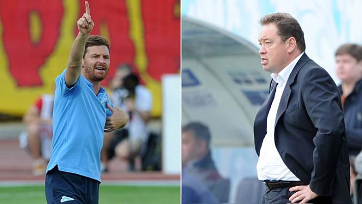 37-летний португалец Андре ВИЛЛАШ-БОАШ и 43-летний россиянин Леонид СЛУЦКИЙ. Фото - Алексей ИВАНОВ,