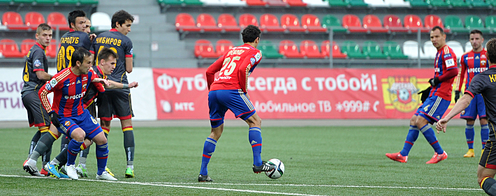 ЦСКА с помощью дублеров