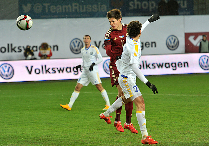 31 марта. Химки Россия - Казахстан - 0:0. Игорь ПОРТНЯГИН. Фото - Алексей ИВАНОВ,