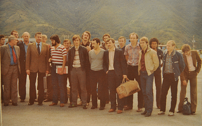 ЭКСПОНАТ №6: СБОРНАЯ КЛУБОВ. ФОТОГРАФИЯ. КОНЕЦ 1970-х. Из архива Андрея Коршунова