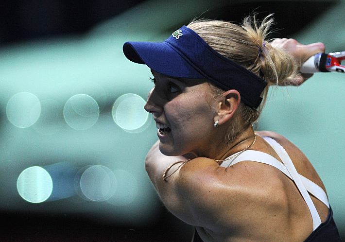 14 октября 2014 года. Москва. Елена ВЕСНИНА на