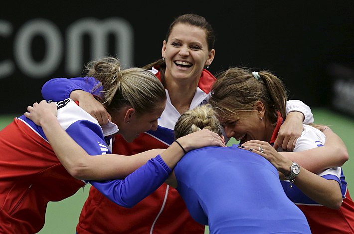 Чехия - соперник России в финале Fed Cup. Фото - REUTERS