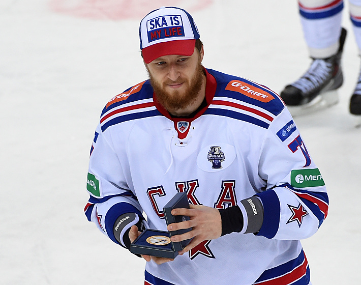 Антон БЕЛОВ. Фото - Владимир БЕЗЗУБОВ, photo.khl.ru