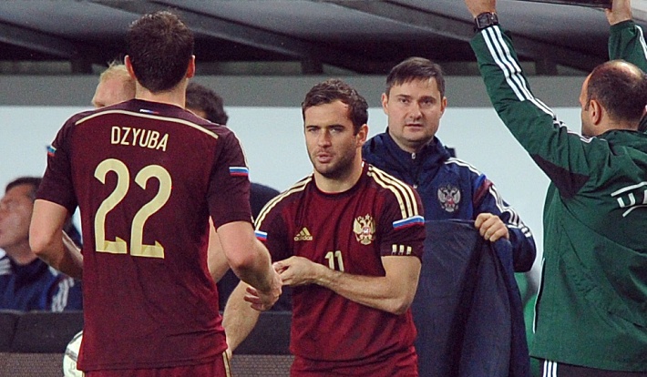 Артем ДЗЮБА и Александр КЕРЖАКОВ. Фото - Александр ФЕДОРОВ,