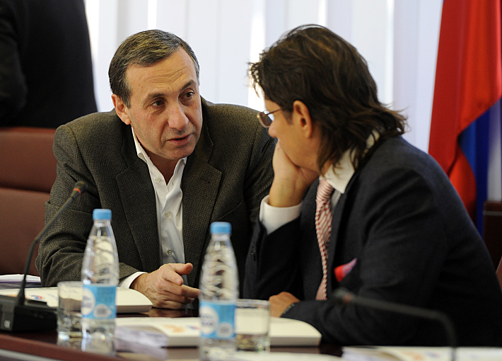 Евгений ГИНЕР и Леонид ФЕДУН. Фото – Александр ФЕДОРОВ,