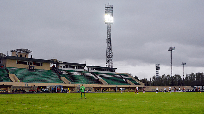 На российских трибунах становится тише... Фото - Анна ФЕДОРОВА