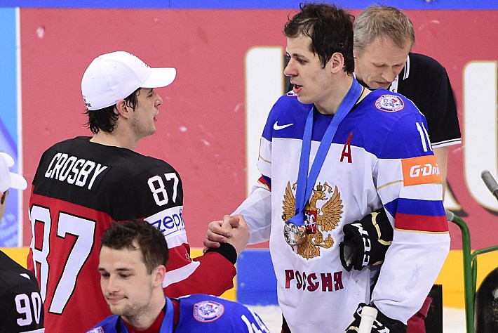 17 мая. Прага. Канада - Россия - 6:1. Партнеры по