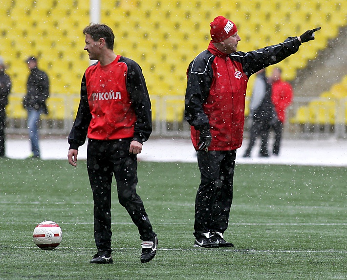 21 марта 2006 года. Дмитрий АЛЕНИЧЕВ и Александр СТАРКОВ. Фото - Татьяна ДОРОГУТИНА,