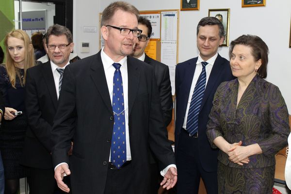 Яри САЛОНЕН и Наталья КОМАРОВА.