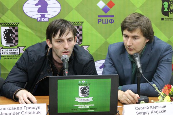 Александр ГРИЩУК и Сергей КАРЯКИН.