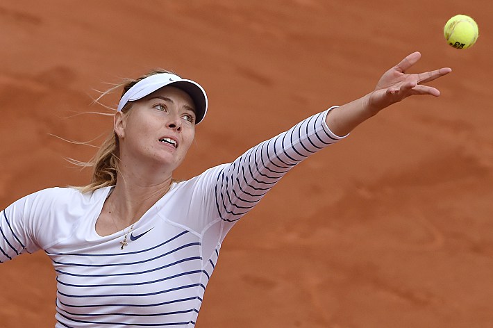 Мария ШАРАПОВА. Фото AFP